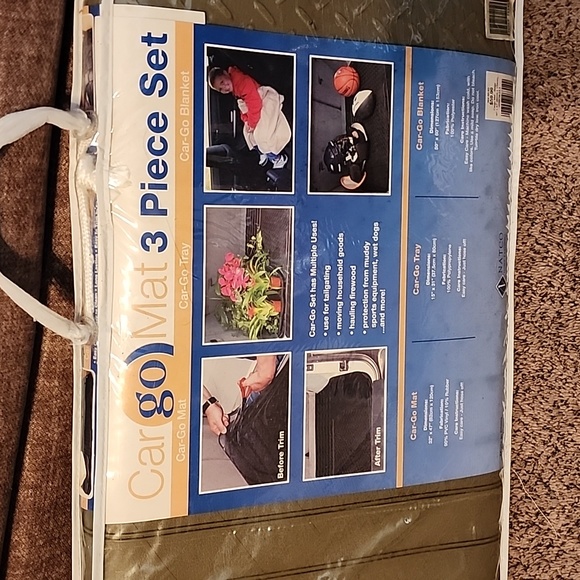 Car go mat 3 piece set - Picture 3 of 5